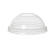 Renewable & Compostable Paper Food Container Dome Lid – 4oz. - Case of 1000
