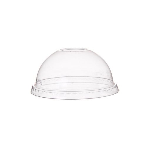 Renewable & Compostable Paper Food Container Dome Lid – 5oz. - Case of 1000