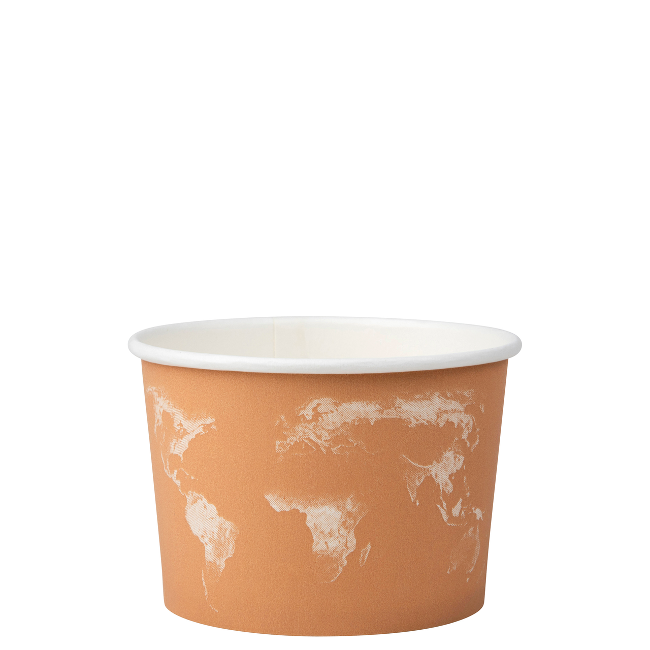 World Art Renewable & Compostable Food Container - 8oz. - Case of 1000