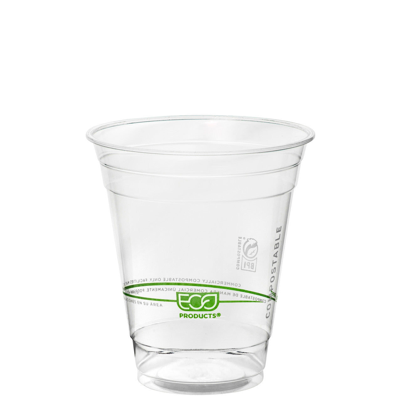 GreenStripe Renewable & Compostable Cold Cups - 12oz. - Case of 1000