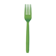 Veridian™ Cutlerease Dispensable Renewable & Compostable Fork - 6" Green - Case of 960