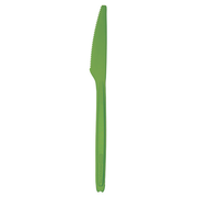 Cutlerease Dispensable Renewable & Compostable Knife - 6" - Case of 960