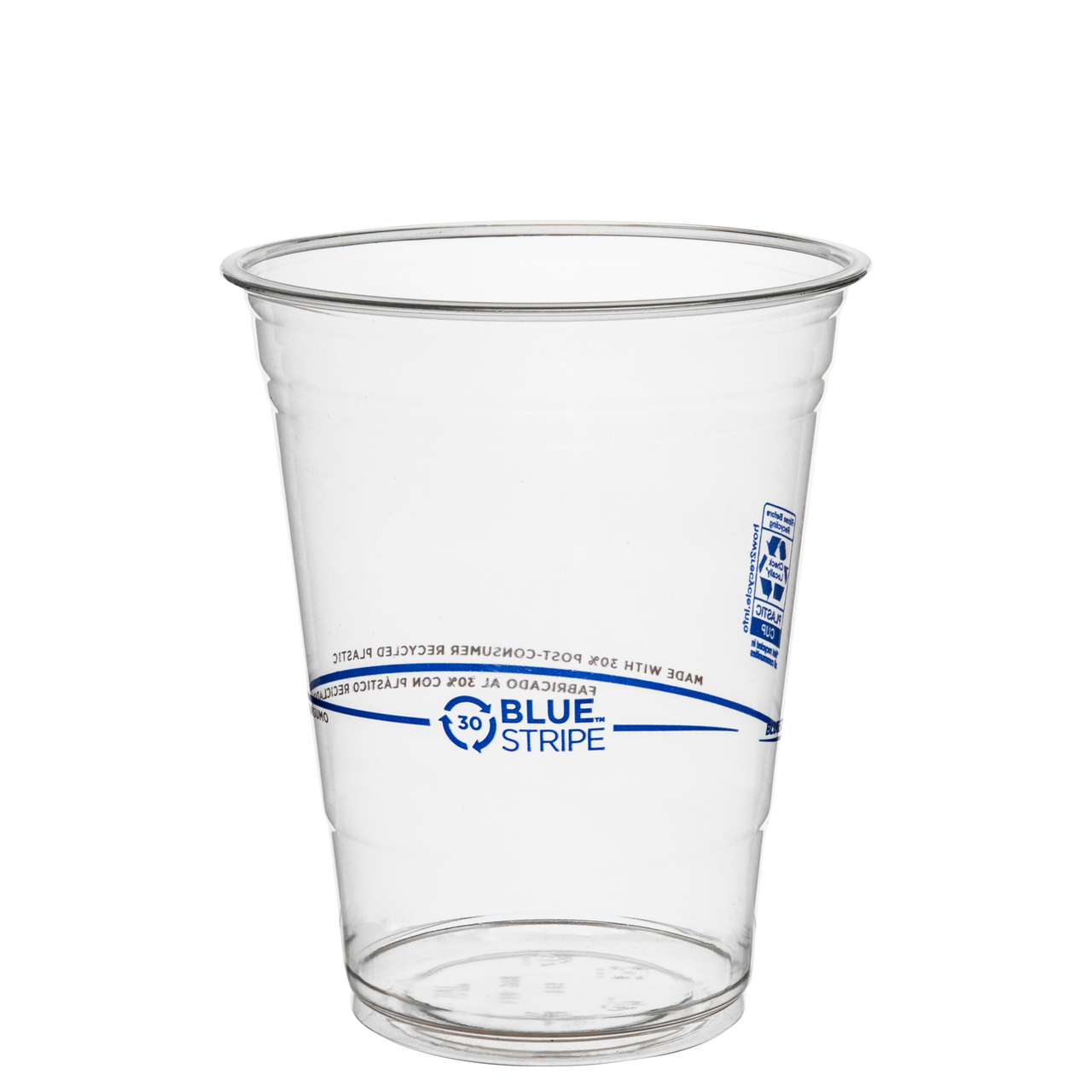 BlueStripe 30% Recycled Content Cold Cups - 16oz. - Case of 1000