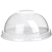 GreenStripe Renewable & Compostable Cold Cup Dome Lids, Fits 9 - 24oz. Cold Cups - Case of 1000