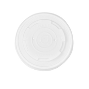 EcoLid Renewable & Compostable Food Container Lids, Fits 4oz sizes 
 - Case of 1000