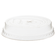 GreenStripe® Renewable & Compostable Cold Cup Flat Lids, Fits 7 &10oz. Cold Cups 
 - Case of 1000