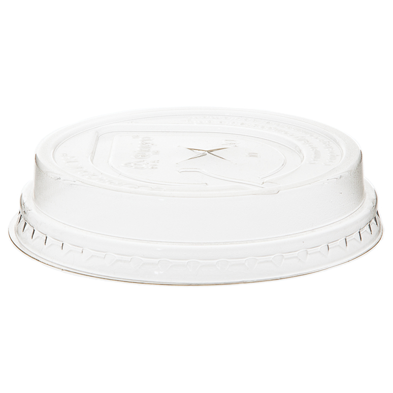 GreenStripe® Renewable & Compostable Cold Cup Flat Lids, Fits 7 &10oz. Cold Cups 
 - Case of 1000