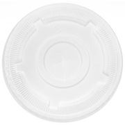 GreenStripe Renewable & Compostable Cold Cup Flat Lids, Fits 32oz. Cold Cups - Case of 600