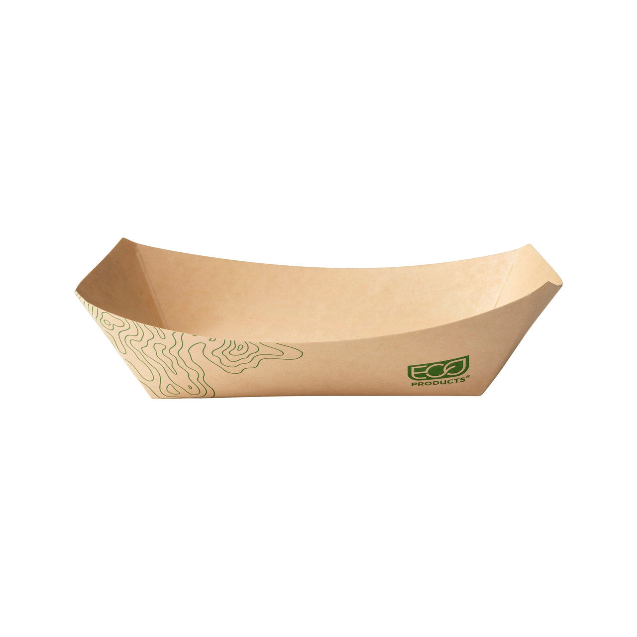 Renewable & Compostable 1lb Food Tray, FSC Mix Credit SA-COC-013255 - Case of 1000