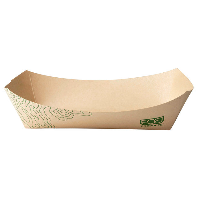 Renewable & Compostable 5lb Food Tray, FSC Mix Credit SA-COC-013255 - Case of 500