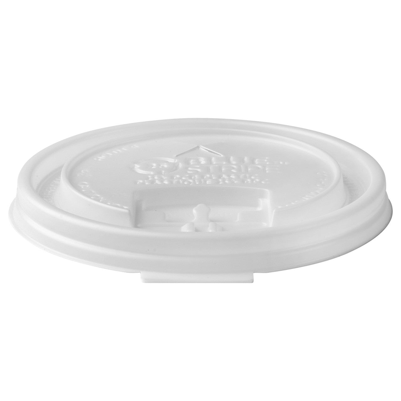 25% Recycled Content Dual-Temp Locking Tab Lid with Straw Slot – 10-20oz 
 - Case of 600