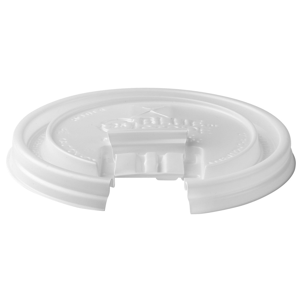 25% Recycled Content Dual-Temp Locking Tab Lid with Straw Slot – 10-20oz 
 - Case of 600