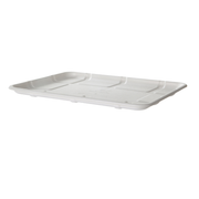 Vanguard™ Renewable & Compostable Lined Molded Fiber Meat & Produce Trays, 10.52 x 8.5 x 0.56in, 8S - Case of 300