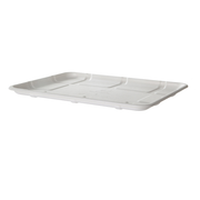 Vanguard™ Renewable & Compostable Molded Fiber Meat & Produce Trays, 10.52 x 8.5 x 0.56in, 8S - Case of 300