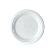 Vanguard™ Renewable & Compostable Molded Fiber Plates - 6in - Case of 1000