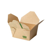 Renewable & Compostable 26oz Food Box #1, FSC Mix Credit SA-COC-013255 - Case of 400