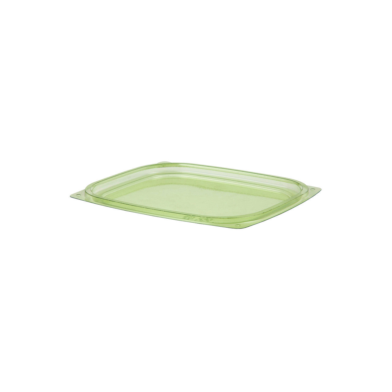 Veridian™ Renewable & Compostable Rectangular Deli Containers - 12 oz. Green - Case of 300