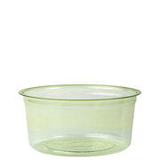 Veridian™ Renewable & Compostable Round Deli Containers - 12 oz. Green - Case of 500