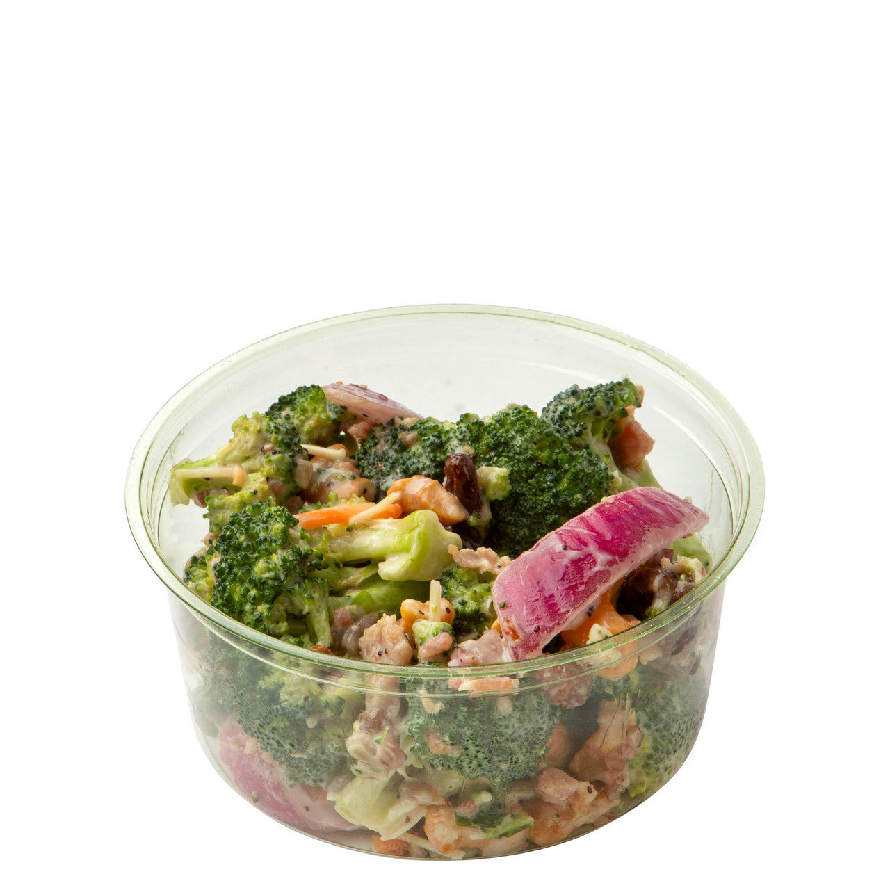 Veridian™ Renewable & Compostable Round Deli Containers - 12 oz. Green - Case of 500