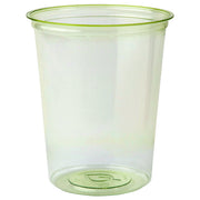 Veridian™ Renewable & Compostable Round Deli Containers - 32 oz. Green - Case of 500