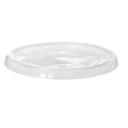 Renewable & Compostable Round Deli Containers Lids - Fits 5oz. Container - Case of 2000