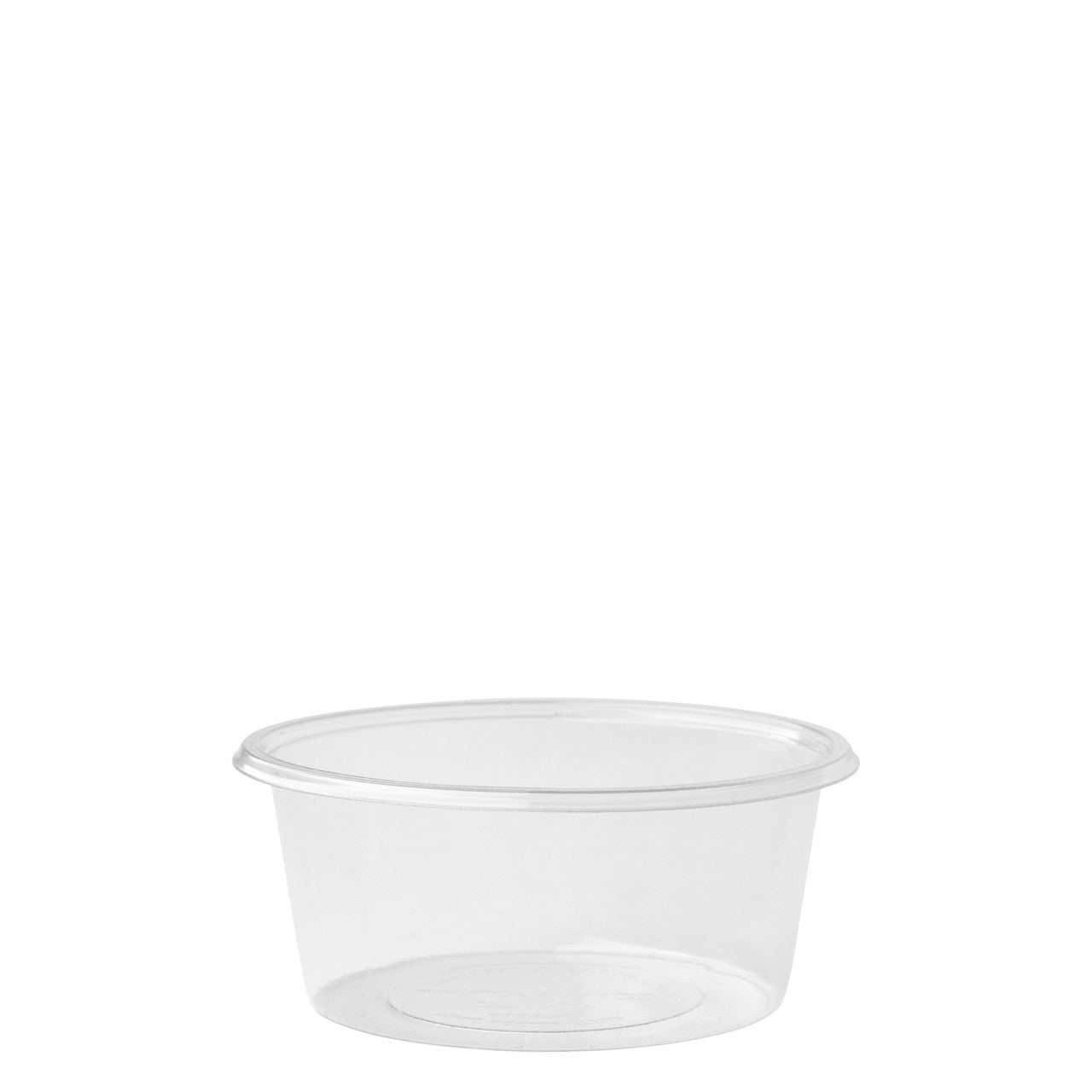 Renewable & Compostable Round Deli Containers - 5oz. - Case of 2000