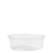 Renewable & Compostable Round Deli Containers - 8oz. - Case of 500