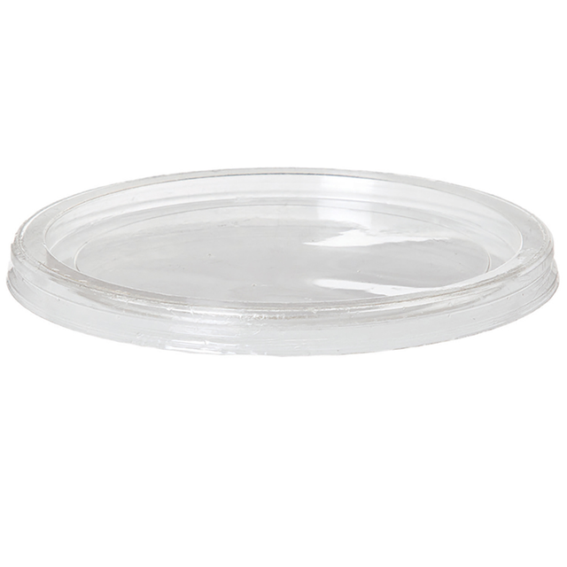 Renewable & Compostable Round Deli Containers Lids - Fits 8-32oz. Containers 
 - Case of 500