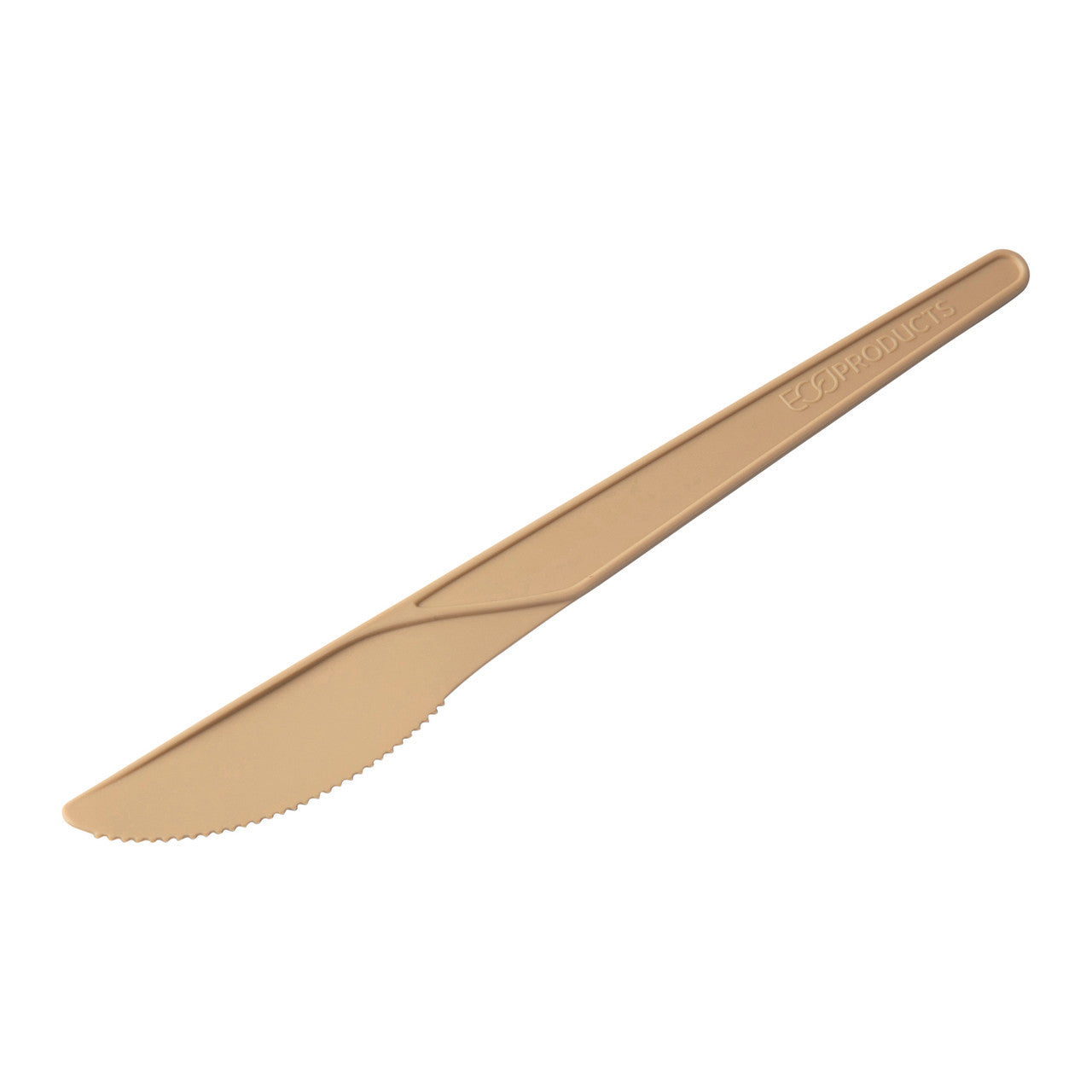 Plantware® Renewable & Compostable Knife - 6" Black - Case of 1000