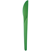 Plantware® Renewable & Compostable Knife - 6" Green 
 - Case of 1000