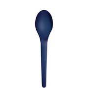 Plantware® Renewable & Compostable Spoon - 6" Blue 
 - Case of 1000