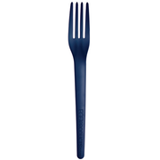 Plantware® Renewable & Compostable Fork - 7" Blue 
 
 - Case of 1000