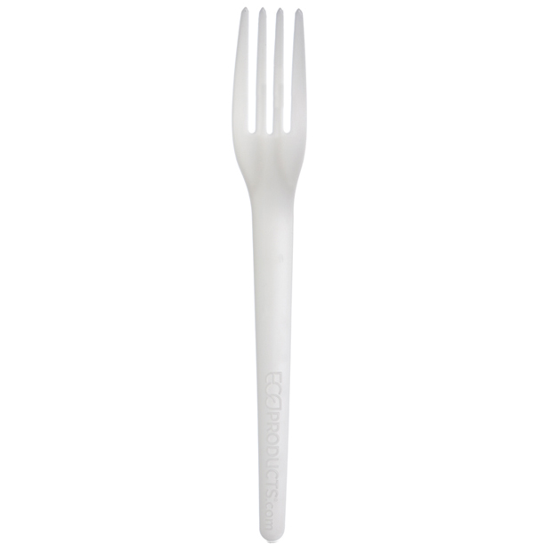 Plantware® Renewable & Compostable Dinner Fork - 7" 
 - Case of 1000