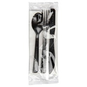 100% Recycled Content Cutlery Kit - 6in - Case of 250