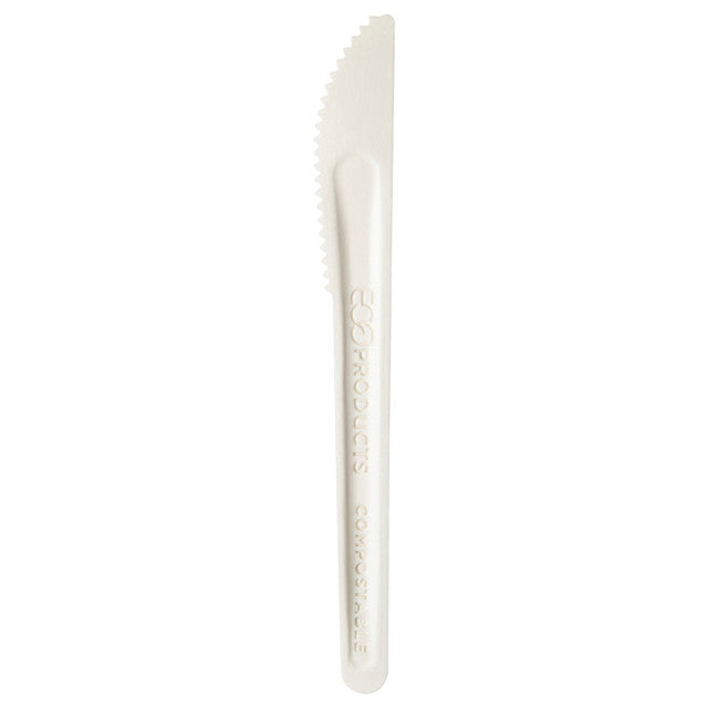 Renewable & Compostable Paper Cutlery Wrapped 6" Knife FSC® MIX CREDIT SA-COC-013255 - Case of 500