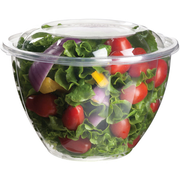 Renewable & Compostable Salad Bowls w/ Lids - 48oz. - Case of 150
