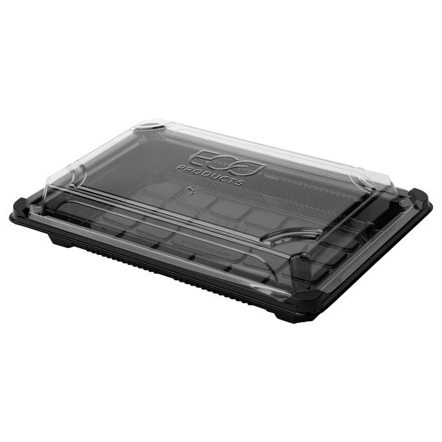 Renewable & Compostable Large Sushi Containers -  6in x 9in - Case of 600