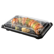 Renewable & Compostable Large Sushi Containers -  6in x 9in - Case of 600