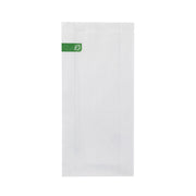Renewable & Compostable Pinch Bottom 1# White Bag 4x8 - Case of 1000