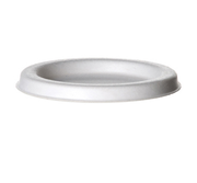 Vanguard™ Renewable & Compostable Molded Fiber Portion Cup Lid - 2oz. - Case of 2500