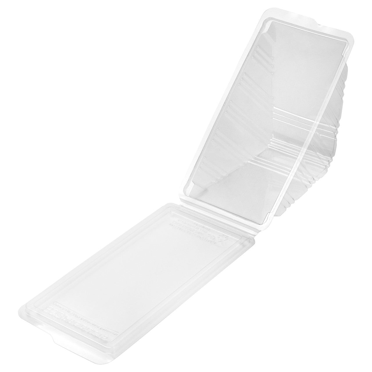 Renewable & Compostable Sandwich Wedge Containers - Case of 500