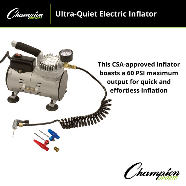 Ultra Quiet Electric Inflator