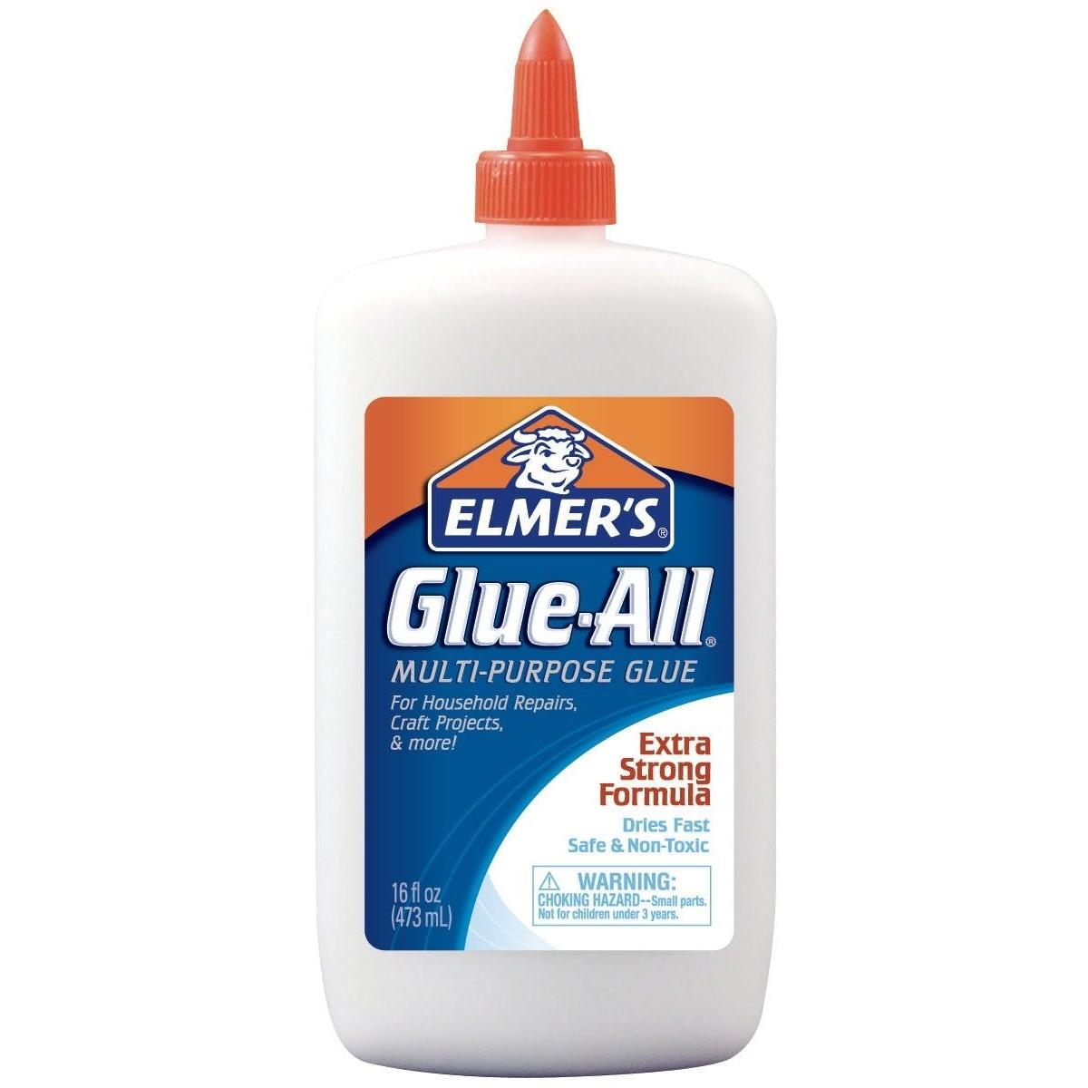 E1321 Elmer's, All Multi-Purpose Liquid Glue, Extra Strong, White, 16 fl Oz