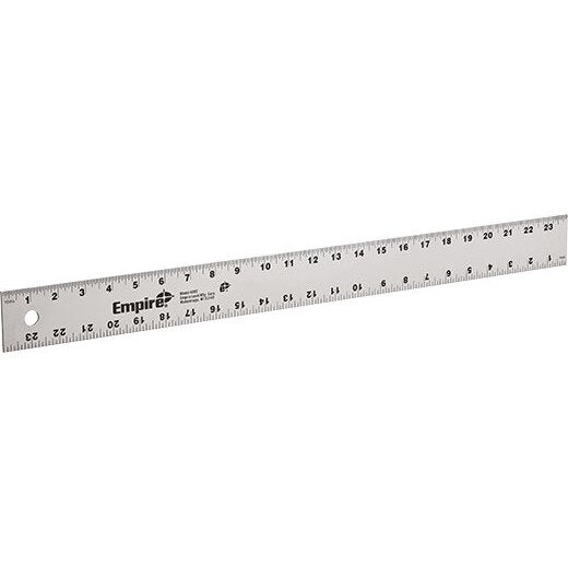 Heavy Duty Aluminum Straight Edge, 24 in