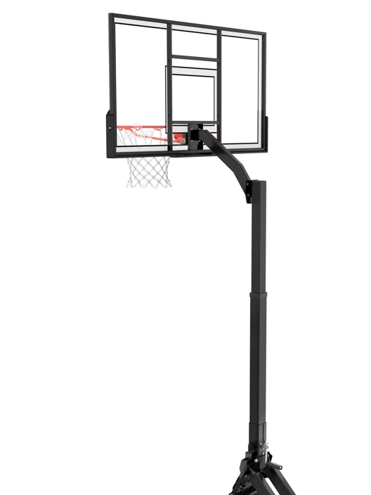 Spalding Basketball Ring, In-Ground Systems, MOMENTOUS®  EZ ASSEMBLY'", 60" Acrylic H-Frame Pro Slam Rim