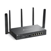 TP-Link - Omada ER706W-4G Wi-Fi 6 IEEE 802.11ax 1 SIM Cable, Ethernet Modem/Wireless Router - 4G+ - WCDMA 2100, WCDMA - Unknown