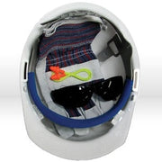 Safety Kit, New Hire Kit Smoke, Contains a complete set of basic construction safety products, White ERB Liberty Helment, eye protection ear plugs & work gloves
