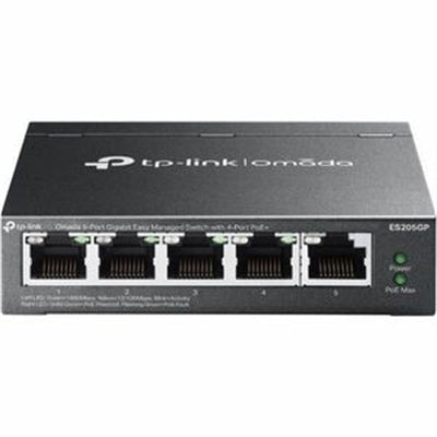 TP-Link - Omada Omada 5-Port Gigabit Easy Managed Switch with 4-Port PoE+ - 5 Ports - Manageable - Gigabit Ethernet - Unknown