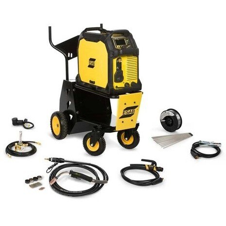 ESAB® Rebel™ EMP 285ic Multi-Process Welder, 120/230 Volt, Single Phase w/ Cart