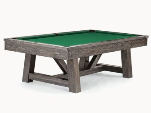Botanic 8' Dark Charcoal, Pool Table - 88.5"L x 50.5"W x 32"H